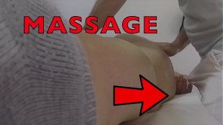 Massage Camera Records Fat Wife Groping Masseur’s Dick